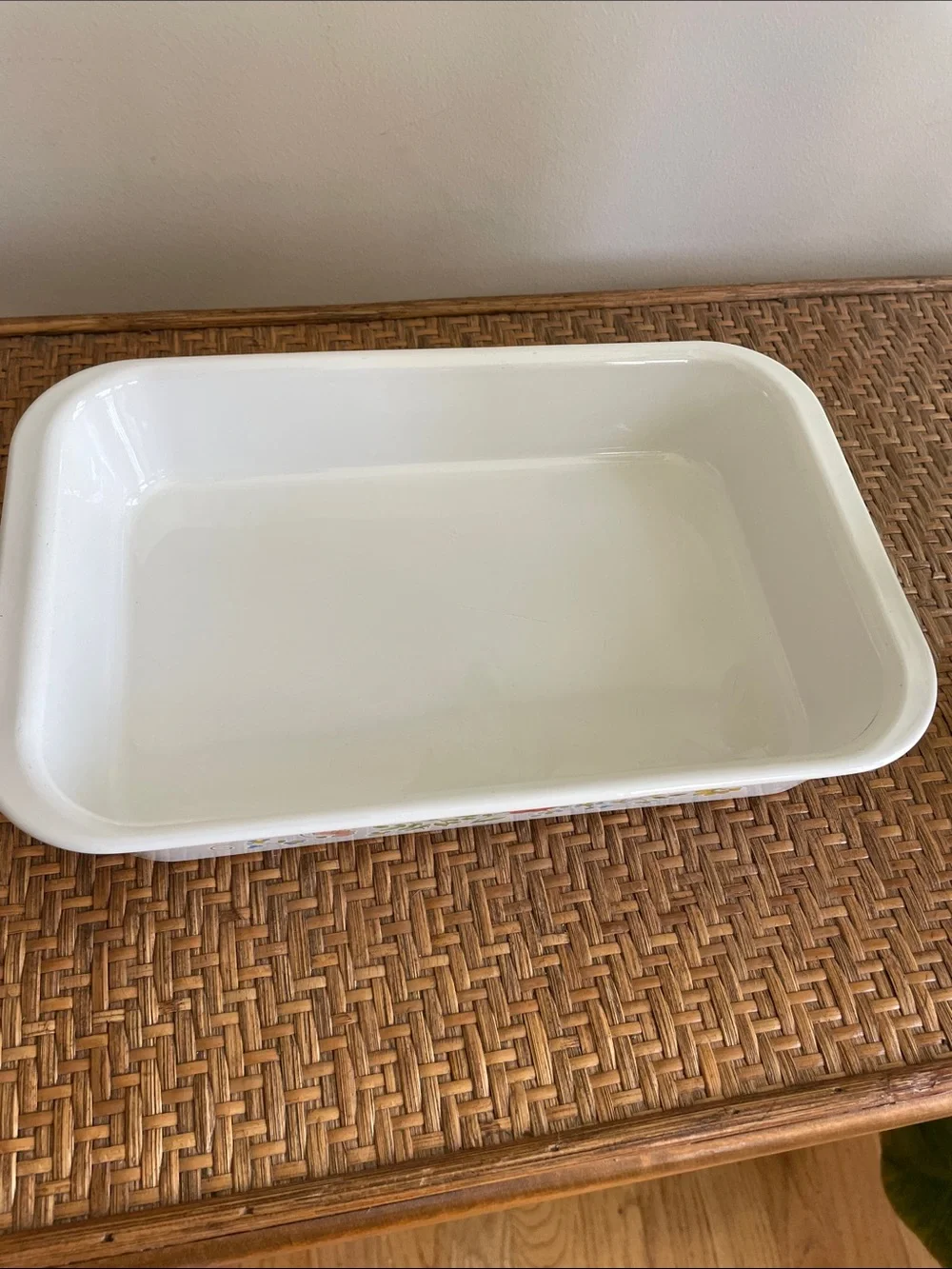 Corning Ware MC-2-B Wildflower Bakeware Dish 10.5” x 6.75” x 2” w/Bubble Lid - Picture 3 of 8